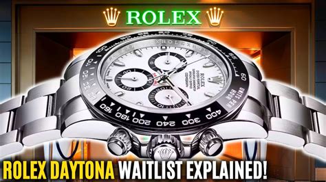 rolex daytona ln wartezeit|rolex daytona wait list.